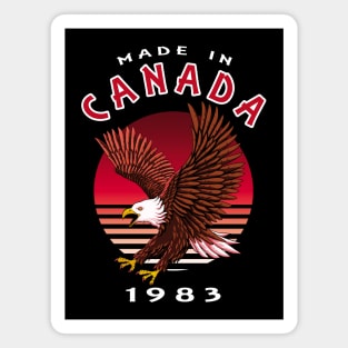 Flying Eagle - Made In Canada 1983 Magnet